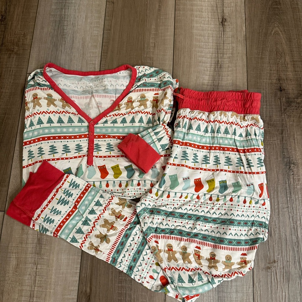 Little Sleepies Fair Isle Women’s Bamboo Pajama Set